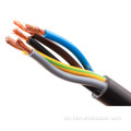 Cable eléctrico flexible alimentación de goma de cobre cable aislado